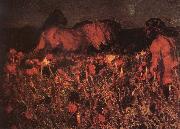 Mikhail Vrubel At Nightfall oil painting reproduction